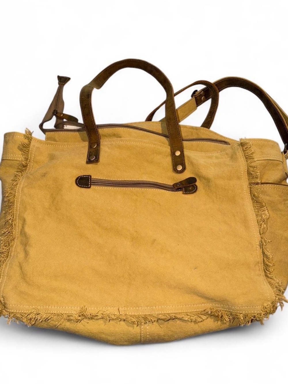 Myra Bag Leopard Print Tote in tan - Picture 7 of 7